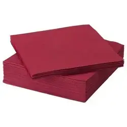 Large Maroon Tissuee 50x Fantastisk 40X40 cm