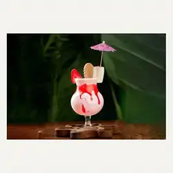 Banana with Strawberries