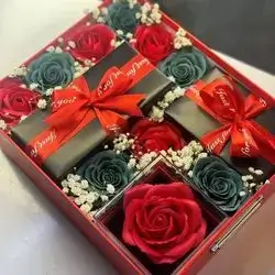 Gift Box (Perfume, Flowers, and Accessory Box)