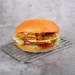 Double Chicken Burger