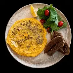 Minced Meat Omelette