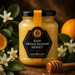 Raw Orange Blossom Honey