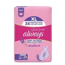 Always Skin Love Maxi Thick Heavy Flow XL 24 Pads