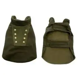 Dog jacket blazer green XS