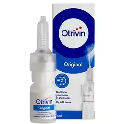 otrivin original nasal spray (xylometzoline 0.1 % )