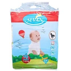 Hespa Resh diaper No. 4, 84 pieces