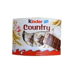 Kinder Country Chocolate 23.5gx9