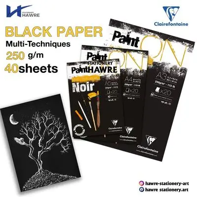 Drawing Pad (Multi Techniques)-Black