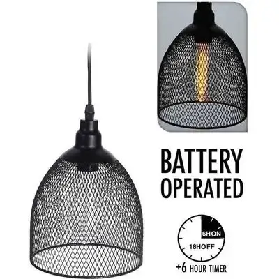 Hangıng Lamp Wıre Black