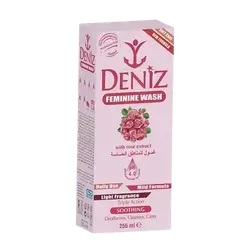 Feminine Soothing Wash With Rose Extract 255ml _ Deniz