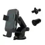 Powerology Fast Wireless Car Mount 15W with Air Vent Mounting and QC3.0 Charger