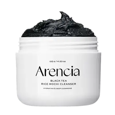 Black Tea & Rice Mochi Cleanser 120g _ Arencia
