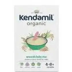 KENDAMIL organic porridge smooth baby rice 4-6months