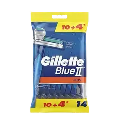 Gillette Blue II Plus 10+4 Pcs