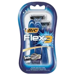 Flex 3 Flexible 3 Blades for Extra Smooth Shave 3 Pcs _ Bic