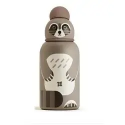 Waterdrop Kids Steel Bottle – Raccoon – 400ml