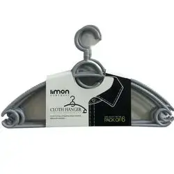 Limon Cloth Hanger 6Pcs