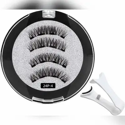 Magnetic Eyelashes, Double-Sided Magnetic Eyelashes, Reusable Eyelashes,