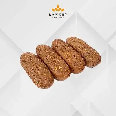 Brown Sandwich Bun - 4 Pcs