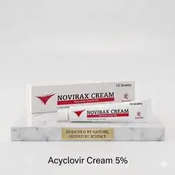 Novirax Cream Acyclovir Cream 5%
