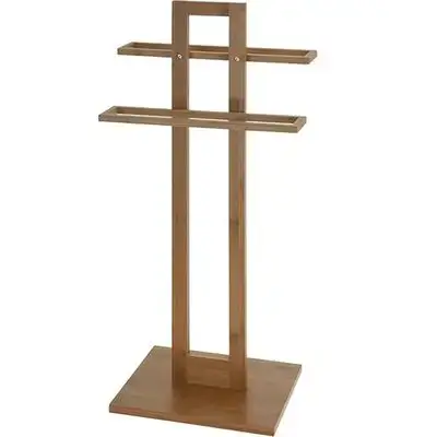 Bamboo Towel Holder 37X25X85Cm
