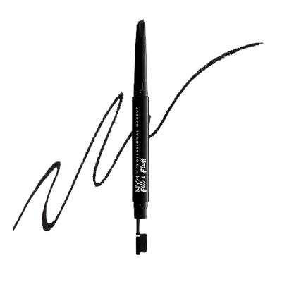 Fill & Fluff Eyebrow Pomade Pencil 08 BLACK 0.2g _ NYX PROFESSIONAL MAKEUP
