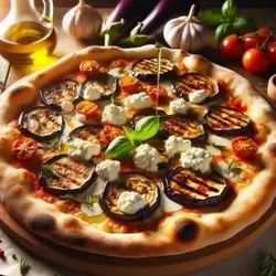 Eggplant Pizza