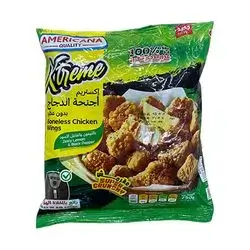 Americana Xtreme Boneless Chicken Wings Zesty Lemon & Black Pepper