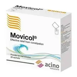 Movicol effective relief from constipation 20 sachets