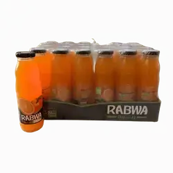 Orange juice, 350 ml glass bottle