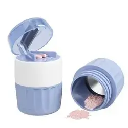 Pill cutter & Crusher container