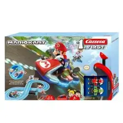 Carrera First Nintendo Mario Kart Slot Car Race Track Set