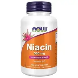 Niacin 500mg Now 100vegan capsule