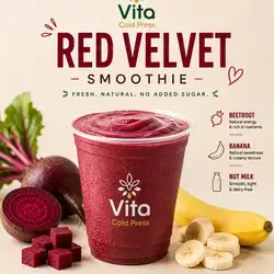 Red Velvet Smoothie 