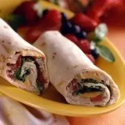 Peperoni Wrapped With Bread