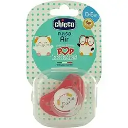 Chicco- Friends Pacifier Physio Air 0-6M 1Unit