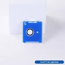 Lito S+ Metal Camera Lens Glass for iPhone 17 air light gold