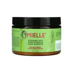 Mielle Rosemary Mint Strengthening Hair  Masque Infused w/Biotin & Encourages Growth 340g