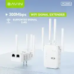 BAVIN 300Mbps Wireless WiFi Repeater & Signal Extender