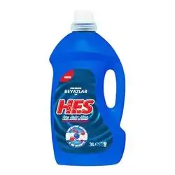 Hes Automatic Liquid Detergent White Cloth 3 Lt