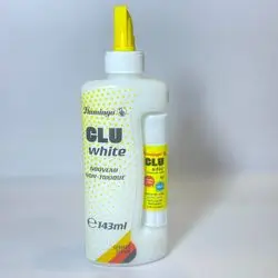 Flamingo Glue white 143ML &Flamingo Glue stic 8g