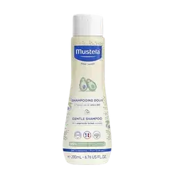 Gentle Shampoo with Organically Farmed Avocado 200ml _ mustela