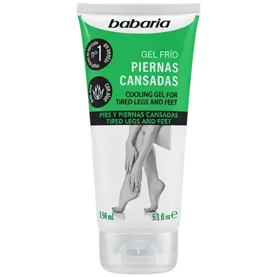 Cooling Gel for Tired Legs and Feet 150ml _ babaria
