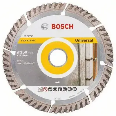 Bosch Diamond Cutting Wheel Sfuniv 150*22,23Mm