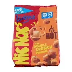 Lorenz Nicnacs Double Crunch Peanuts Hot 110 Gm