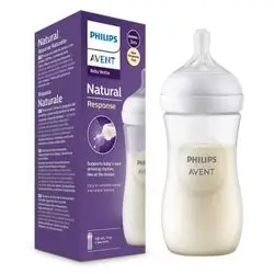 Philips Avent Baby Bottle Natural Response from 3 months Blue 330ml 11 oz 1 pcs