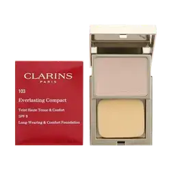 Everlasting Compact Long Wearing & Comfort Foundation 103 IVORY 10gr _ CLARINS