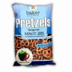Pretzel Chipss Sweet Spicy Baker 200 gm