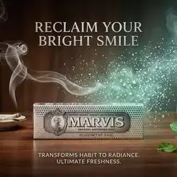 Marvis Smokers Whitening Mint Toothpaste (85 ml)