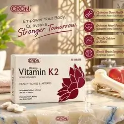 CRON Vitamin K2 100mcg (30 Tablets)